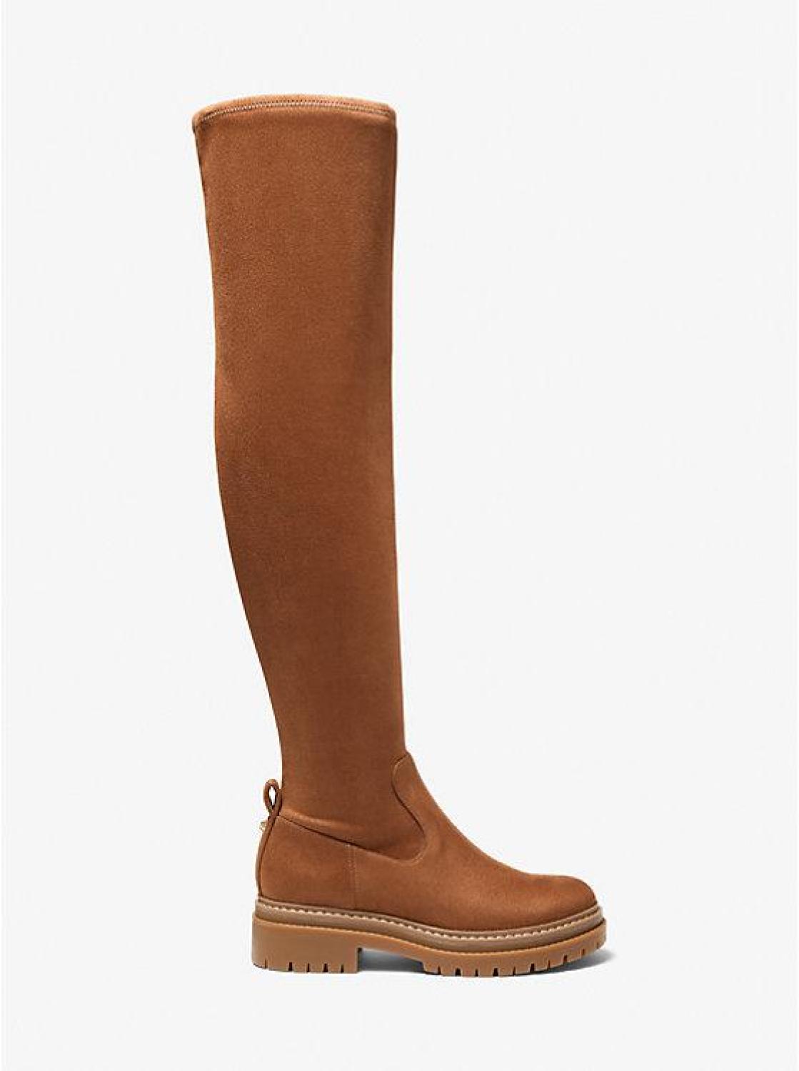 Cyrus Faux Stretch Suede Over-The-Knee Boot