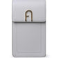 Furla Logo Plaque Foldover Top Shoulder Bag
