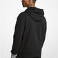 Striped Cotton Blend Hoodie