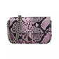 The Snake-Embossed Leather J Marc Mini Shoulder Bag