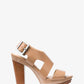 Carla Leather Platform Sandal