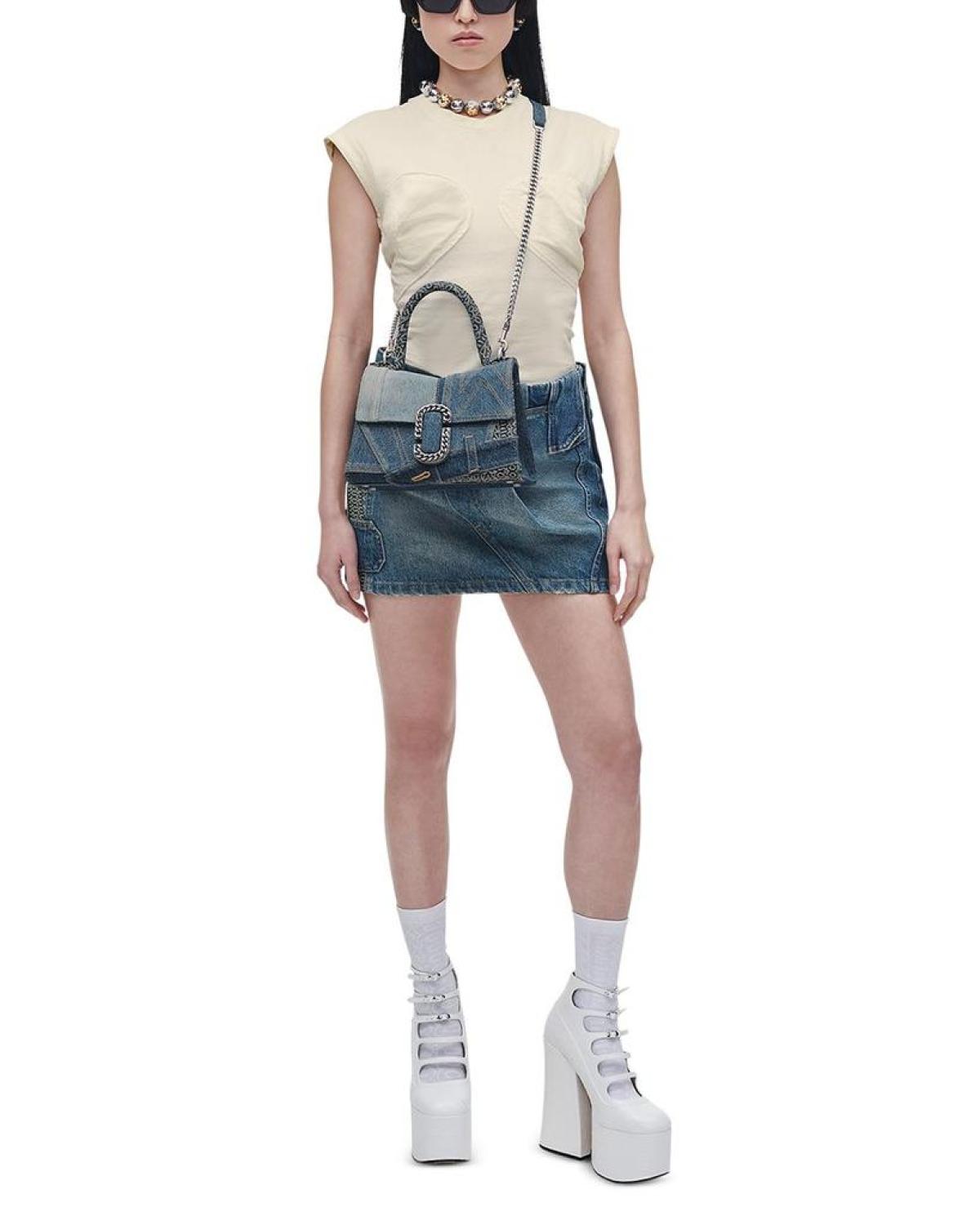 The Deconstructed Denim St. Marc Top Handle