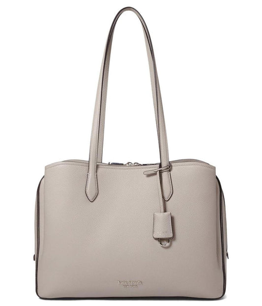 Hudson Pebbled Leather Large Work Tote