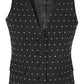 Michael Michael Kors Embellished Crepe Vest