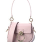 Chloé Tess Small Leather & Suede Shoulder Bag