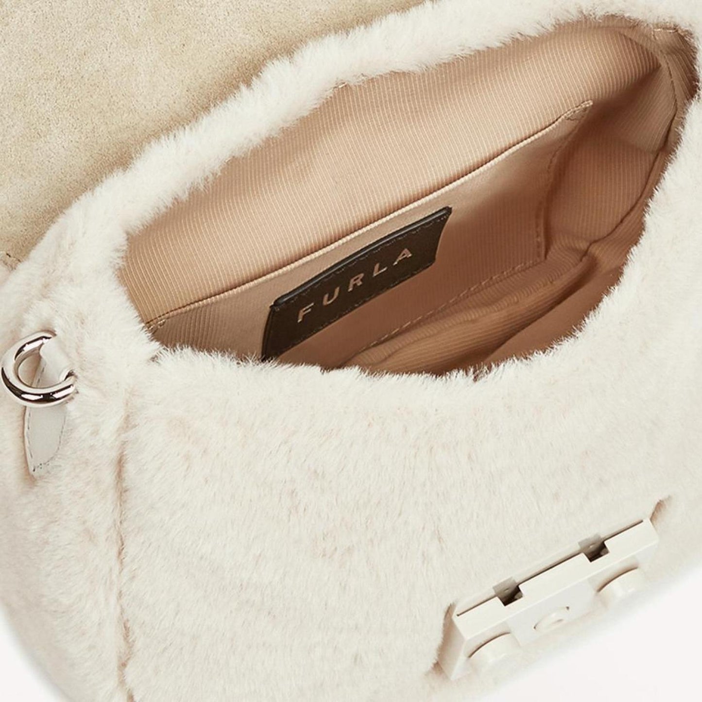 Furla Metropolis Crossbody Mini White