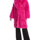 Michael Kors Collection Shawl Collar Shearling Balmacaan