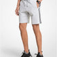 Logo Tape Cotton Blend Shorts