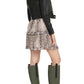 Michael Michael Kors Cropped Leather Biker Jacket