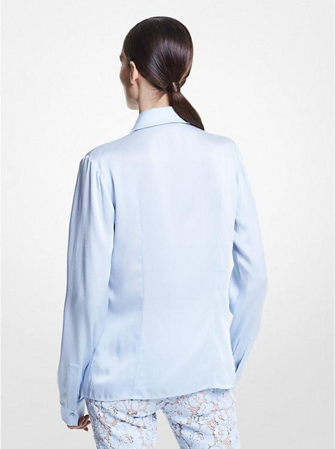 Satin Charmeuse Blouse