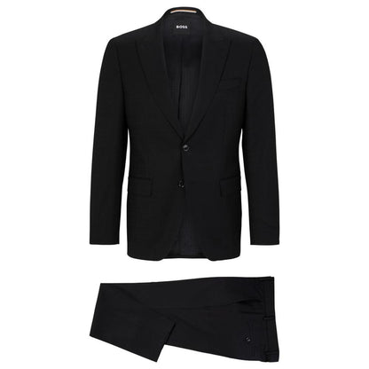 Men's Checked Slim-Fit Suit