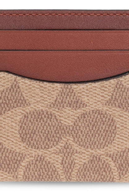 Coach Monogram Colour-Block Card Case