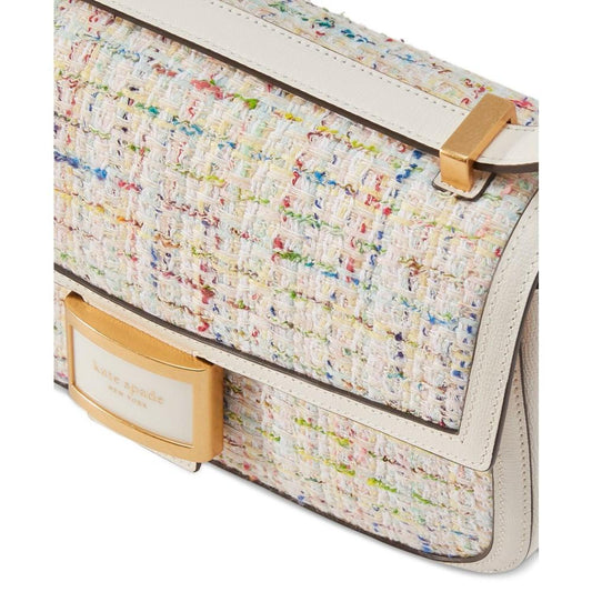Katy Small Tweed Convertible Shoulder Bag