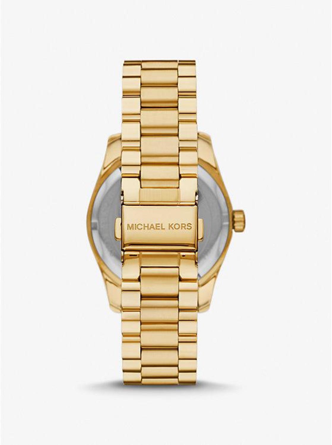 Lexington Pavé Gold-Tone Watch
