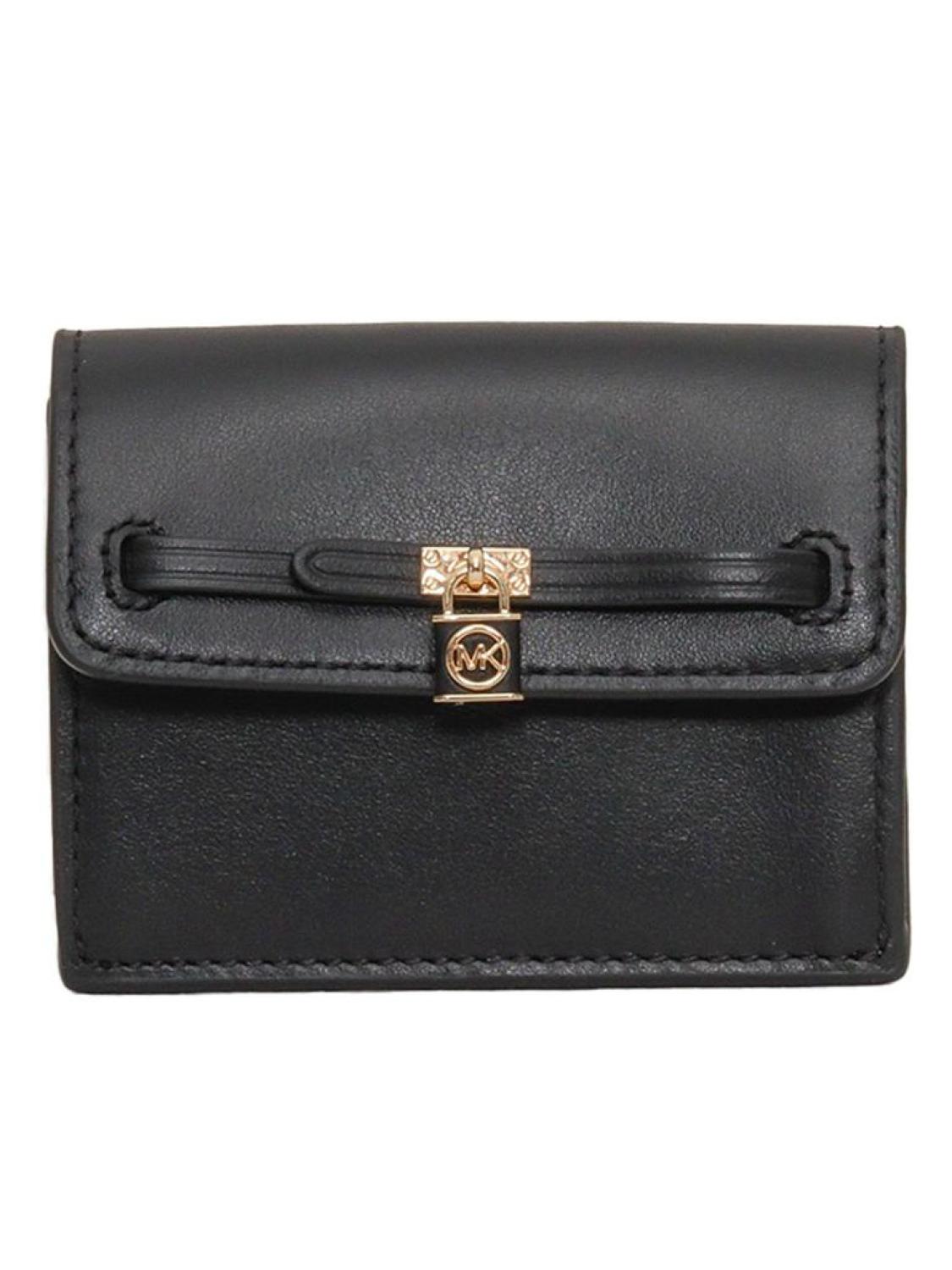 Michael Michael Kors Hamilton Padlock Detailed Wallet