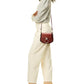 Chloe Tess Small Leather & Suede Shoulder Bag