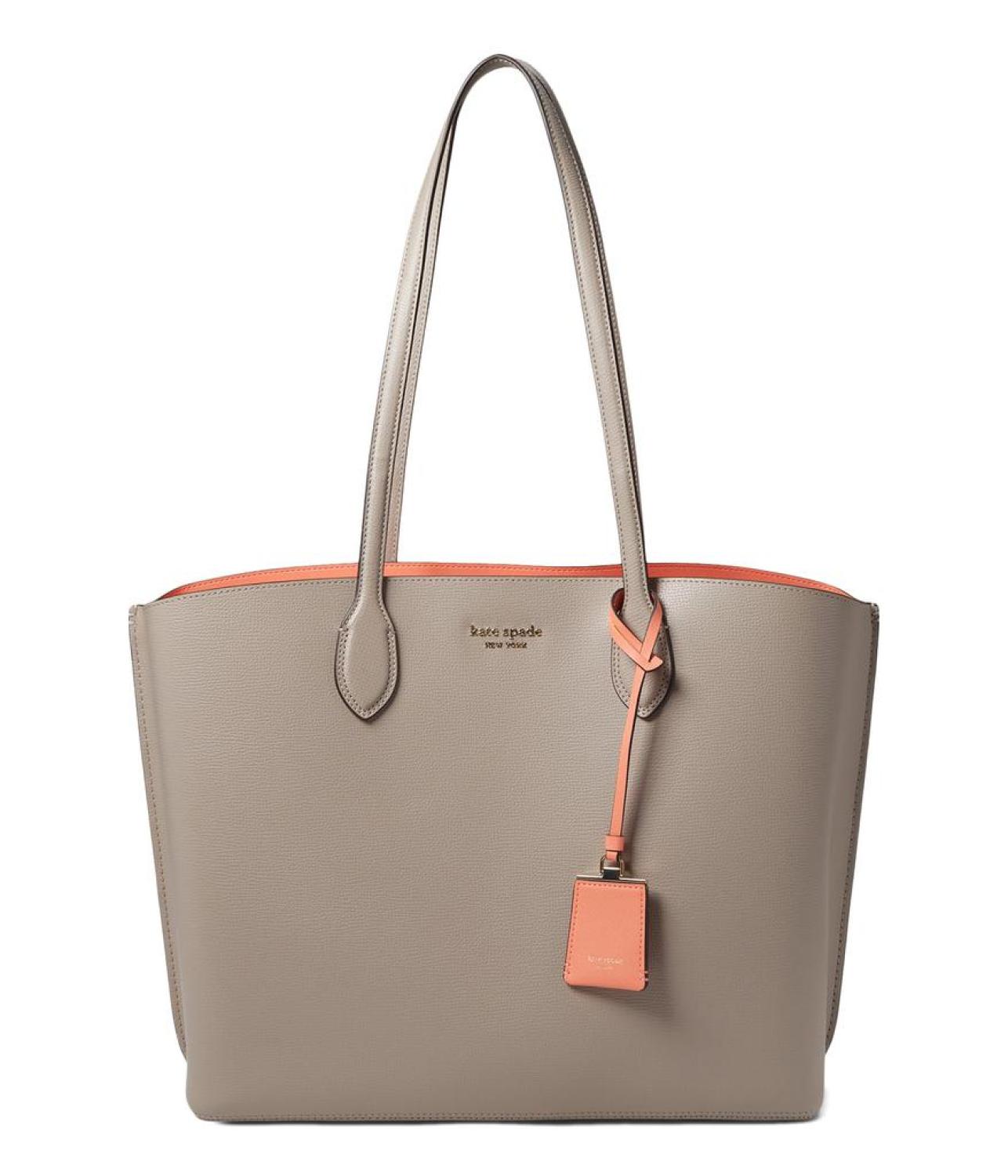 Suite Crossgrain Leather Work Tote