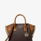 Avril Small Logo Top-Zip Satchel