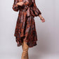Sandy Dress In Copper Plume