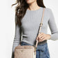 Michael Kors Jet Set Charm EW MK Signature VC Clutch Crossbody Bag