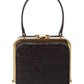 CELINE Triomphe Minaudiere Leather Clutch