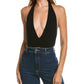 Michael Kors Halter Cashmere Bodysuit