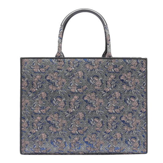Furla Floral Jacquard Tote Bag