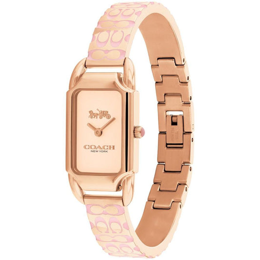 Women's Cadie Rose Gold-Tone Stainless Steel Bangle Bracelet Watch 17.5 x 28.5mm