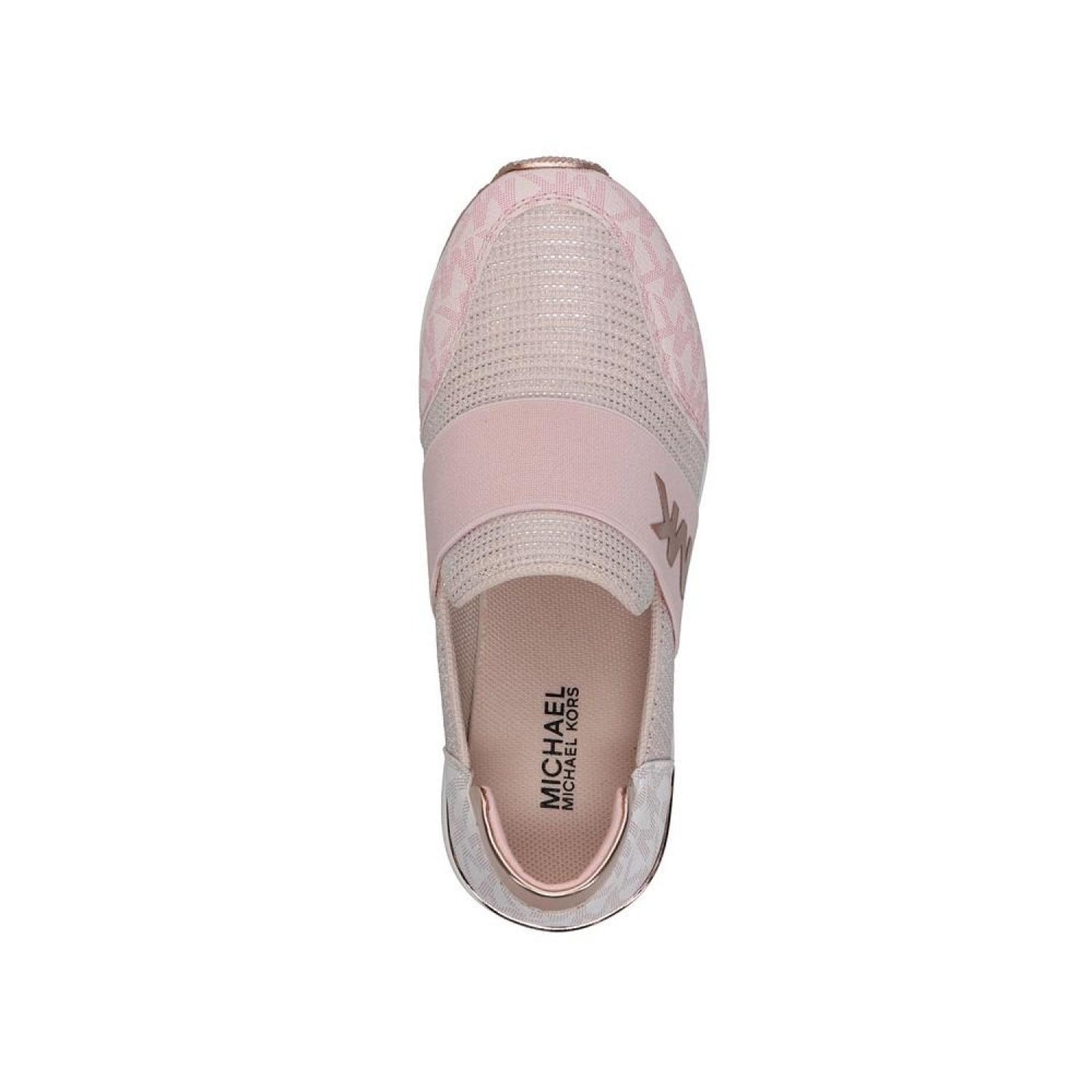 Little Girls Neo Flex Logo Detail Slip-On Sneakers