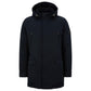 Men's Down-Filled Logo Patch Hooded Jacket