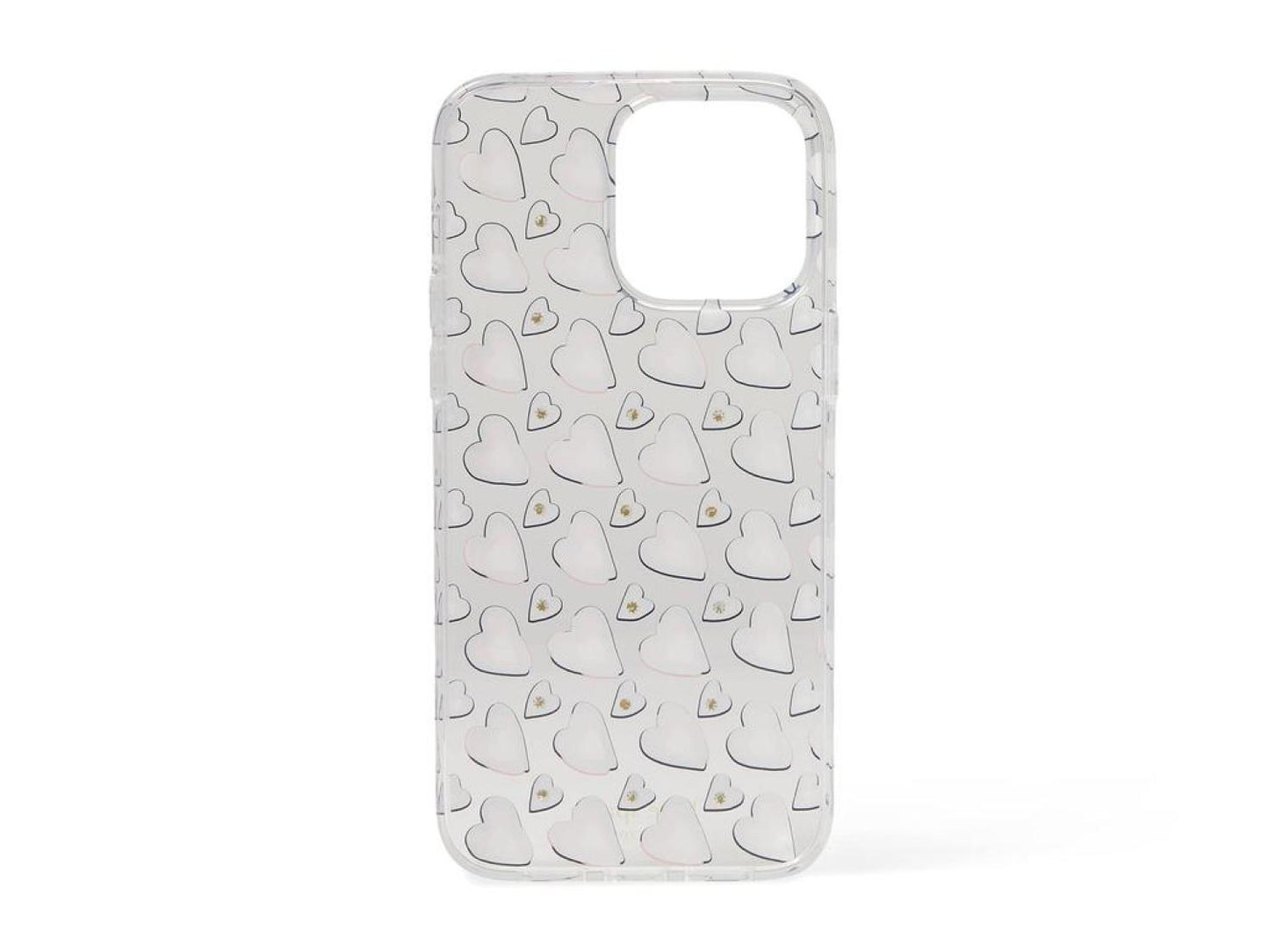 Heart Printed Phone Case 14 Pro Max