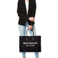 Saint Laurent Rive Gauche Canvas & Leather Tote