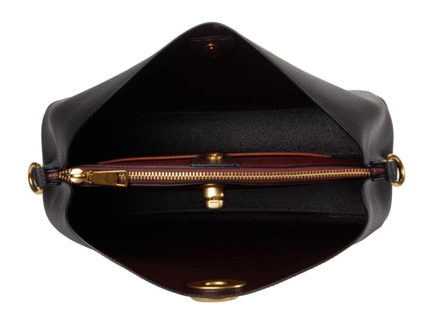 Polished Pebble Leather Willow Shoulder Bag