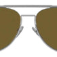 Prada PR 54ZS 16F01T Aviator Sunglasses