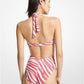 Zebra Print Cutout Swimsuit