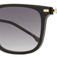 Hugo Boss Men's Rectangular Sunglasses B1020S 2M29O Black/Gold 54mm