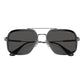 PRADA Men's PR 57XS M4Y5S0 Black Aviator Frame Sunglasses