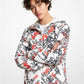 Graphic Logo Woven Hooded Jacket