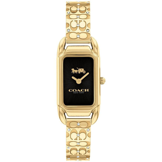 Women's Cadie Gold-Tone Stainless Steel Bangle Bracelet Watch 17.5 x 28.5mm