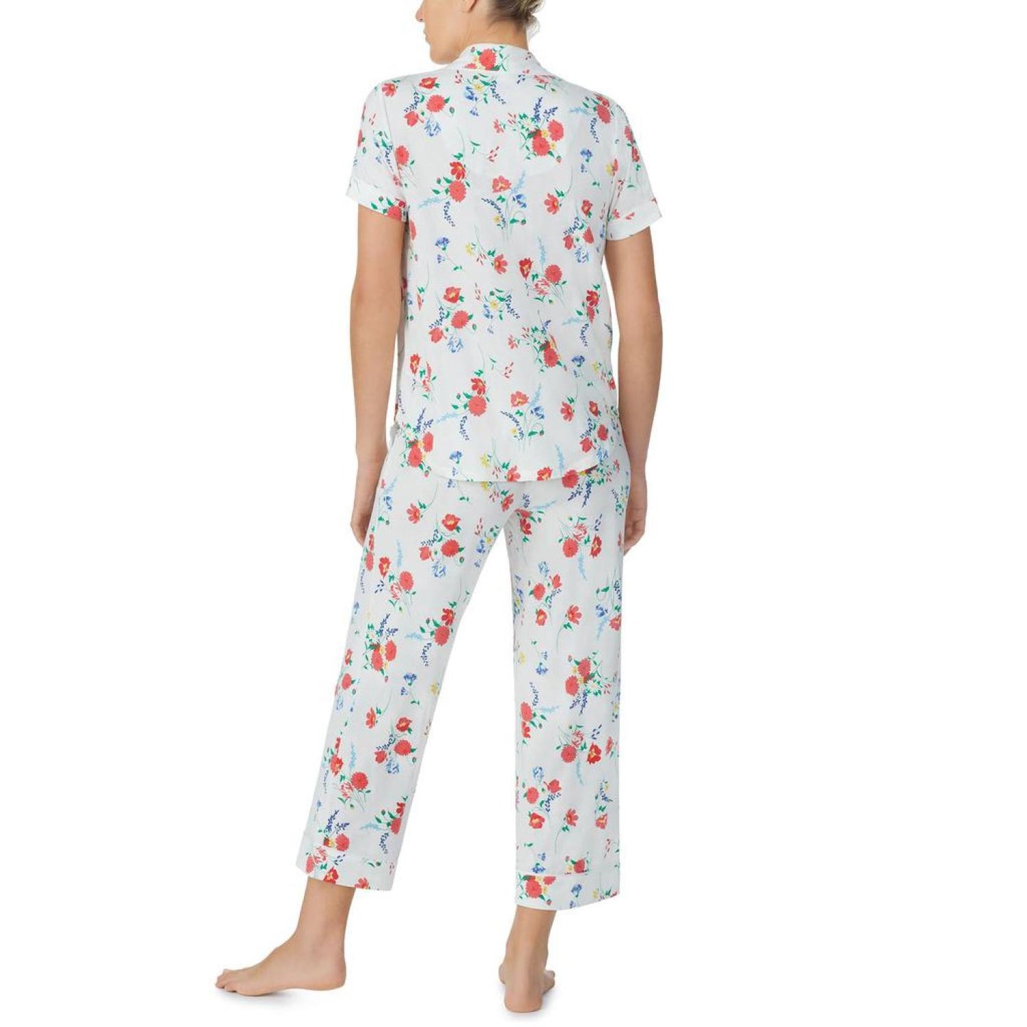 Modal Jersey Short Sleeve Capris Set