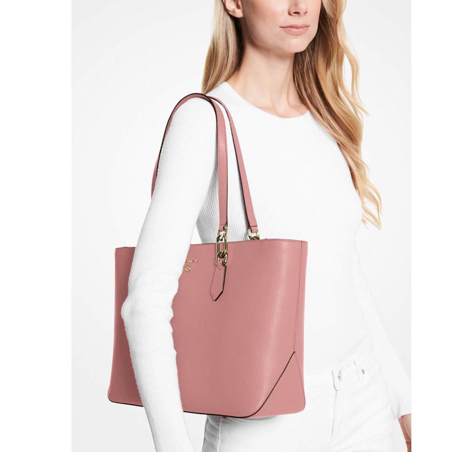 Marc Jacobs The Leather Medium Tote Handbag – ShopCGX