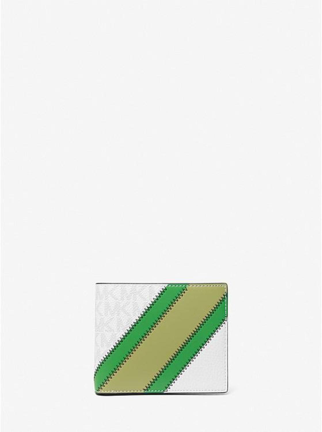 Cooper Logo and Faux Leather Billfold Wallet