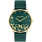 Women's Elliot Green Leather Watch 36mm