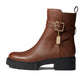 Lacey Leather Bootie