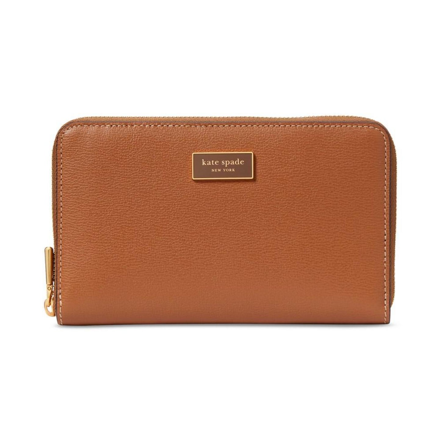 Katy Textured Leather Zip Around Wallet