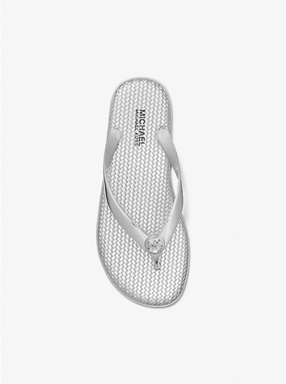 Jet Set Metallic PVC Flip-Flop