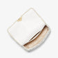 Tribeca Large Frayed Denim Shoulder Bag