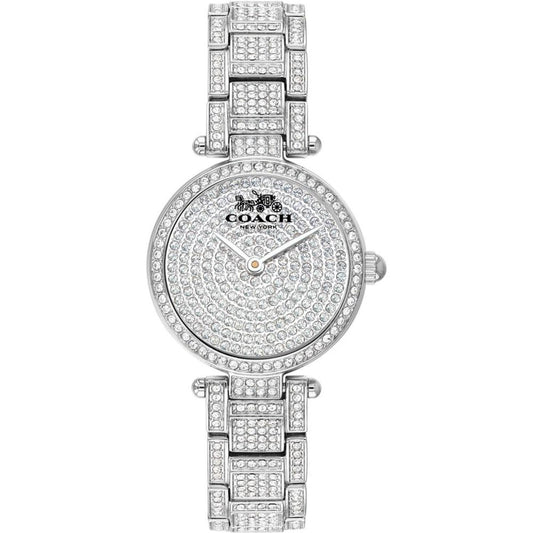 Women's Park Pavé Stainless Steel Bracelet Watch 26mm