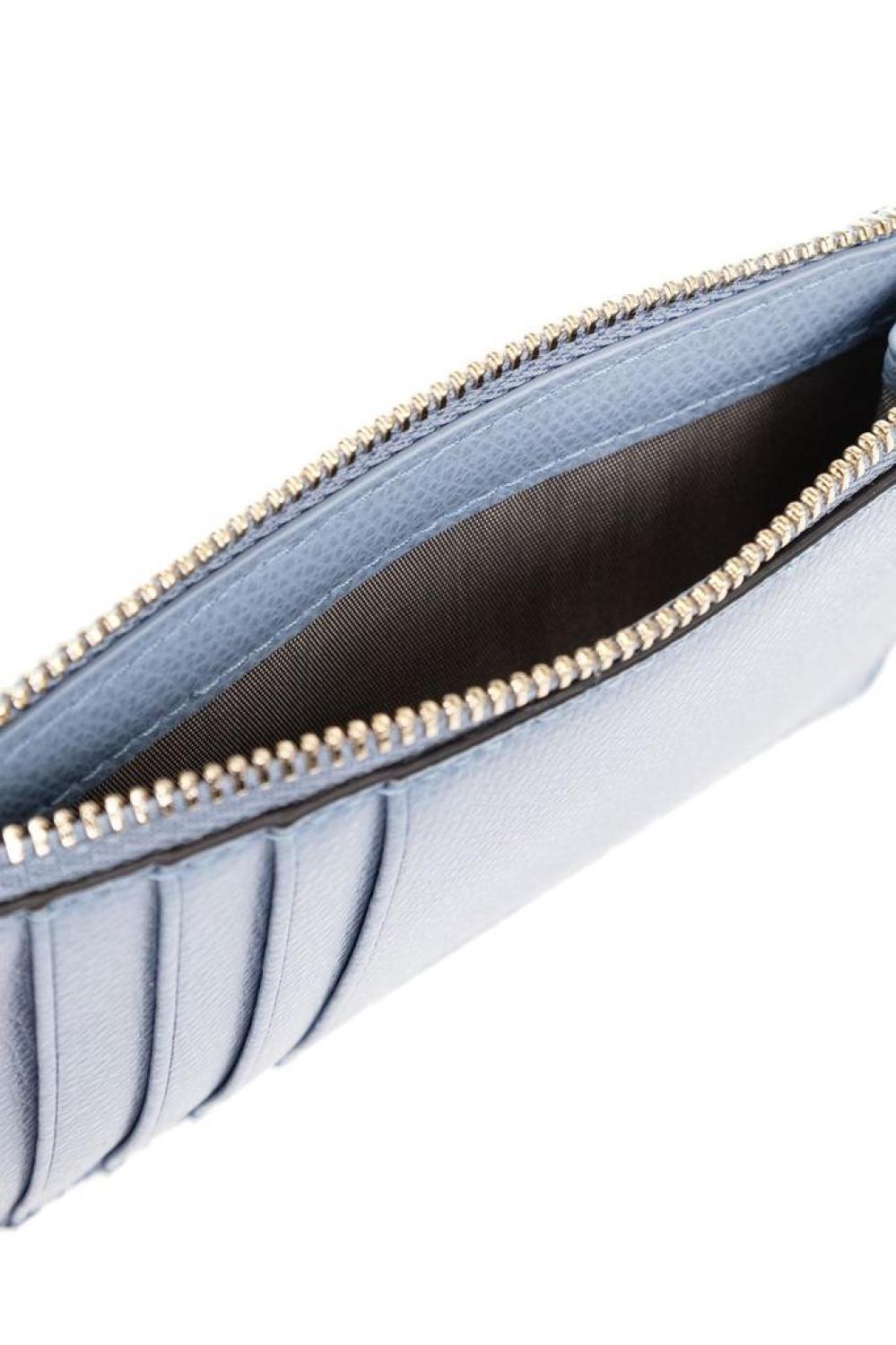 Furla Logo Plaque Zipped Cardholder