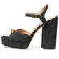 Nicolette Suede Sandal